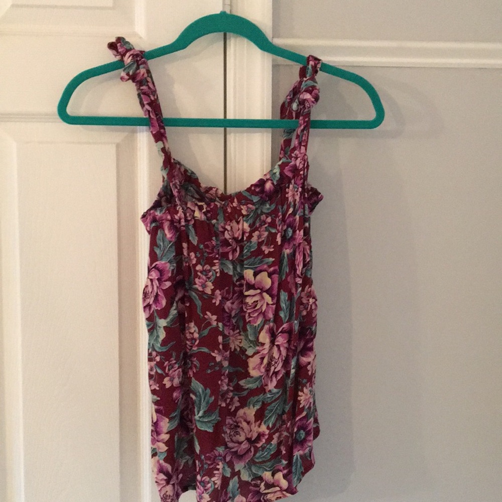 Flower tank top
